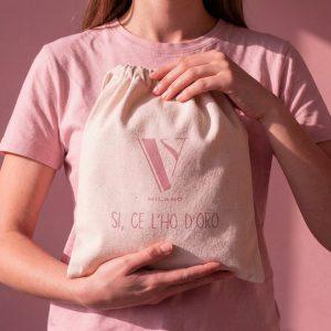 Sacchetta organizer "Sì, ce l'ho d'oro"